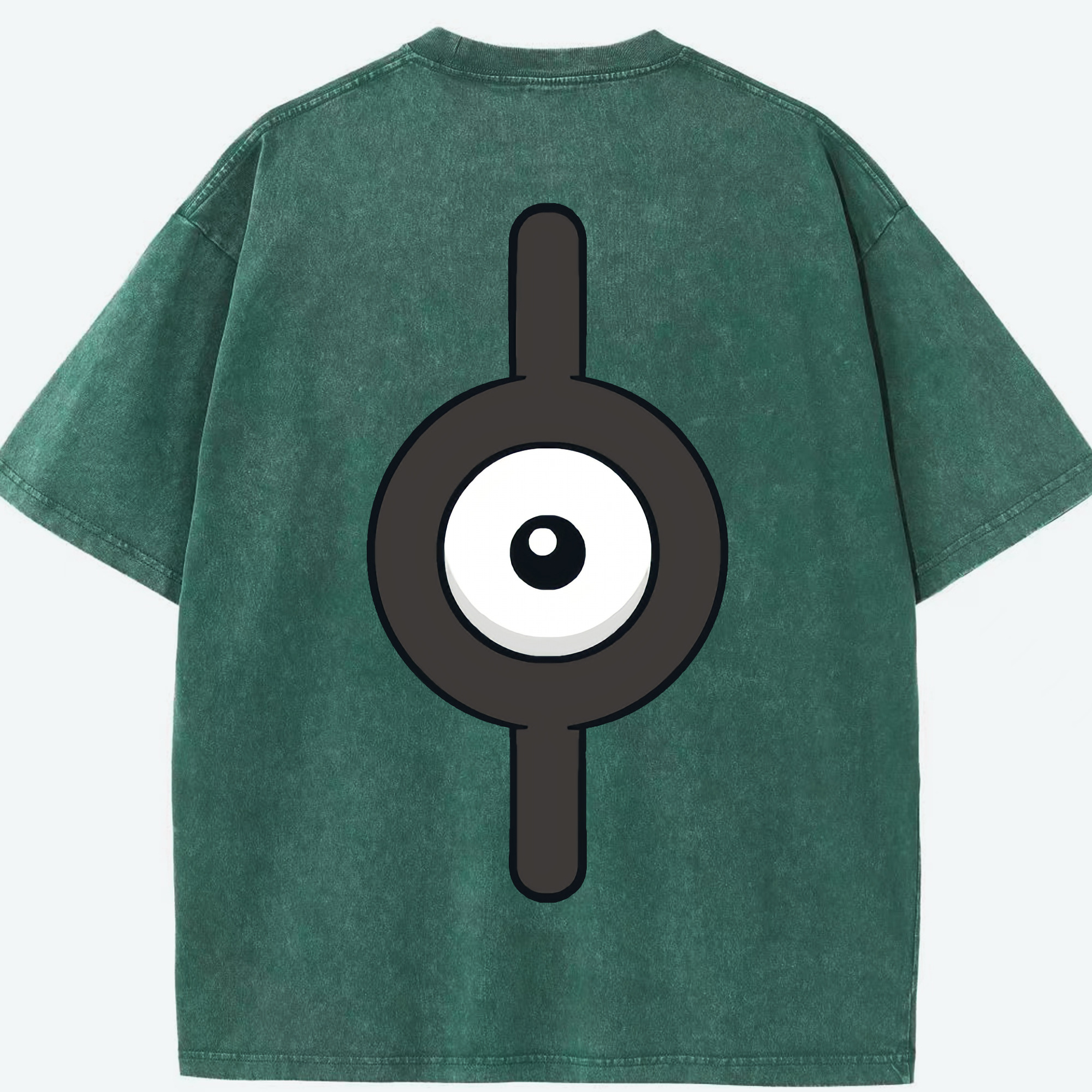 （画像用） ポケットモンスター Pokémon 綿100% ヴィンテージ風 半袖Tシャツ（背面プリント）